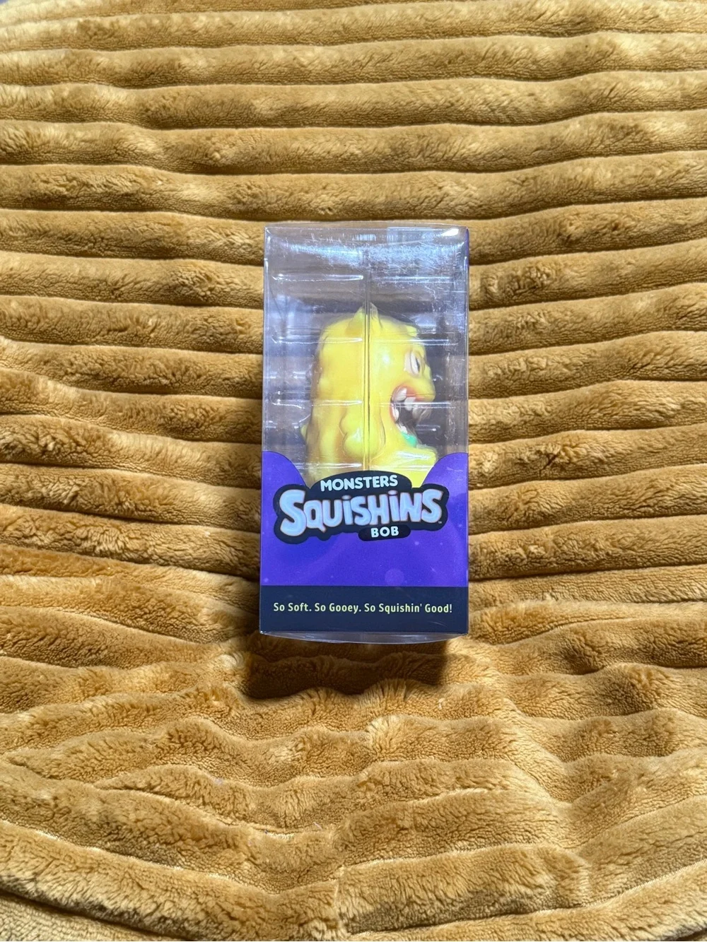 Monsters Bob Yellow Squishy Toy